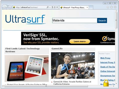 Ultrasurf (Windows Client) is a free circumvention tool to provide users uncensored access to internet content through a secure, encrypted tunnel. Ultrasurf runs on Microsoft Windows. Download the zip file and extract the executable, no installation is required. Please verify the digital signature and the SHA256 signature before using it. 